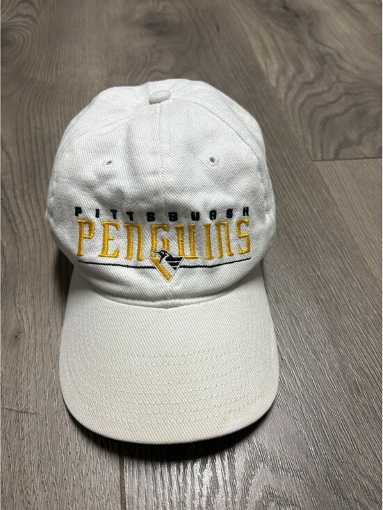 Starter Other - Vtg 90s Pittsburgh Penguins Starter Spellout SnapBack Hat